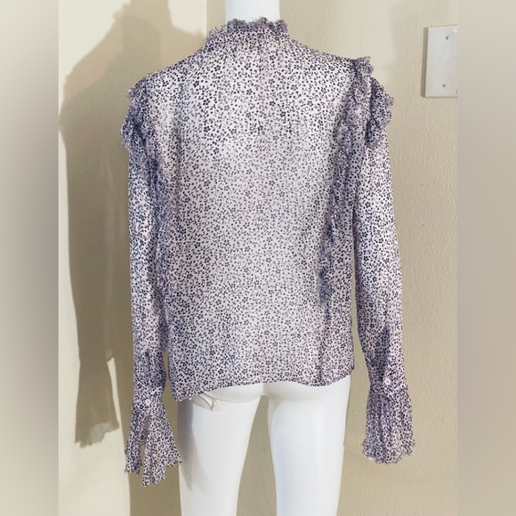 Zadig & Voltaire Tweet Goa Shirtblouse in Pink Size: S - Picture 4 of 7